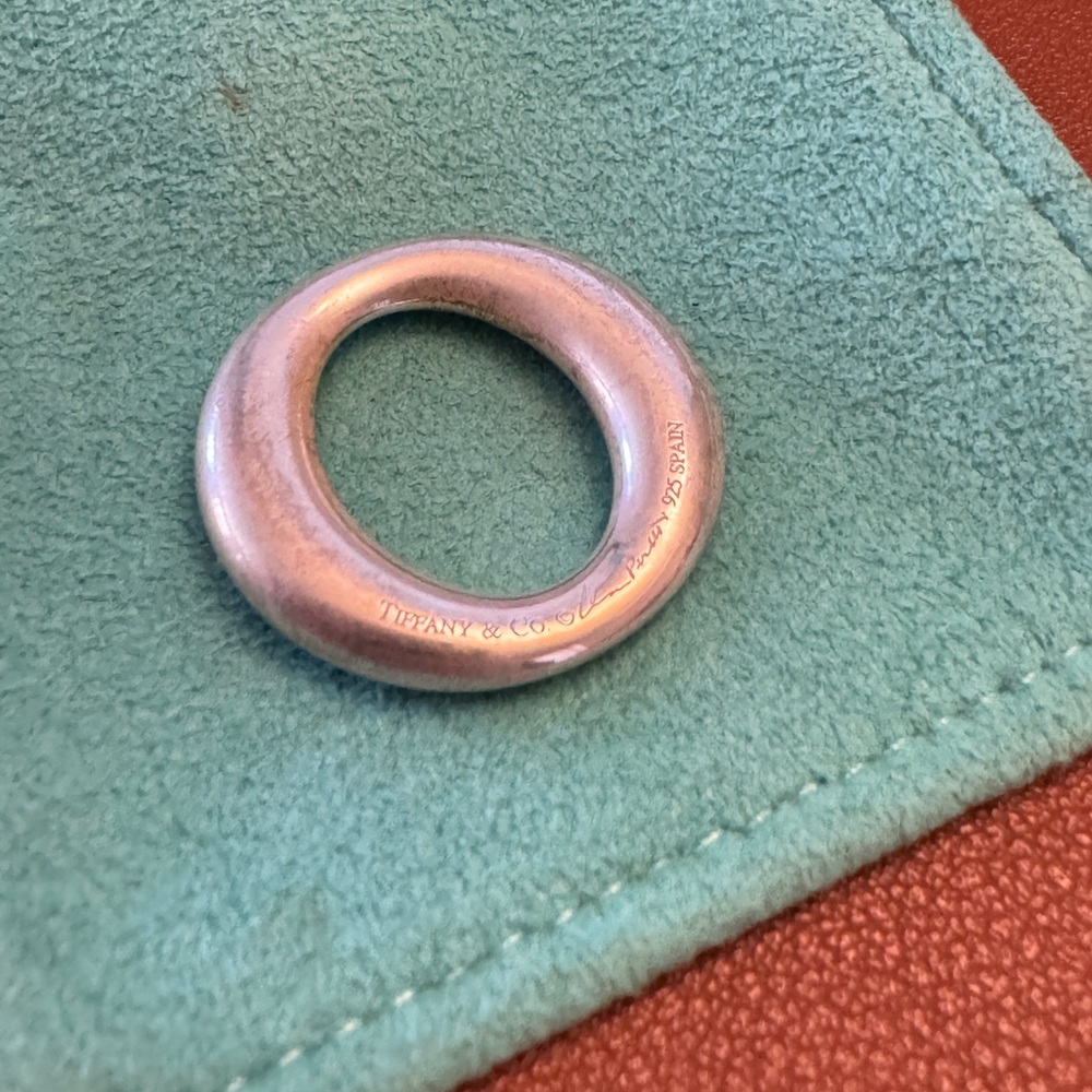 Tiffany & Co. Silver Loop O Pendant only
